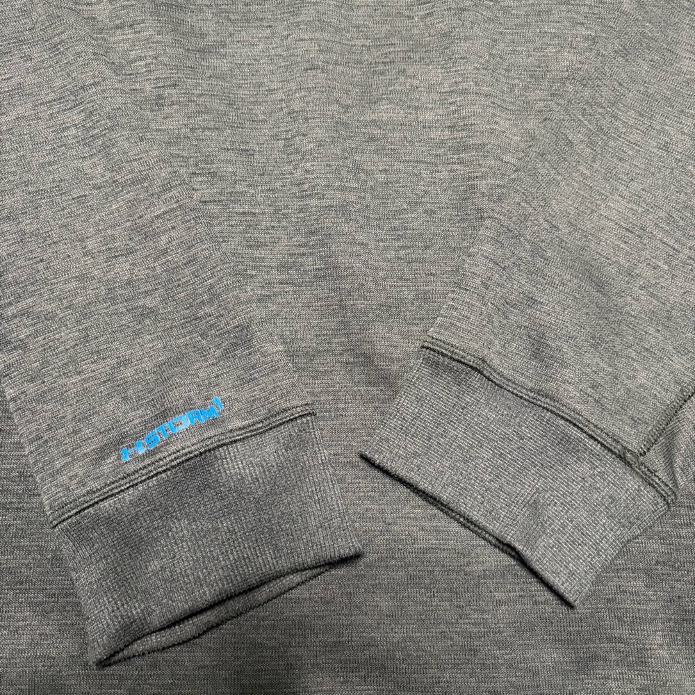 Under Armour Men’s 2XL Coldgear Storm Green Half-Zip Pullover - Picture 2 of 12